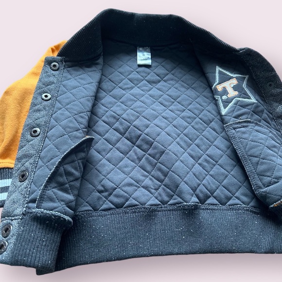 NWT Tennessee Volunteers Colosseum Girls Toddler Sparkle Bomber Jacket Size 3T - Picture 5 of 11